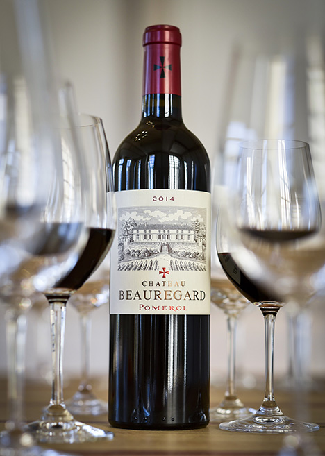 Wein aus der Rebsorte Merlot vom Château Beauregard in der Region Pomerol